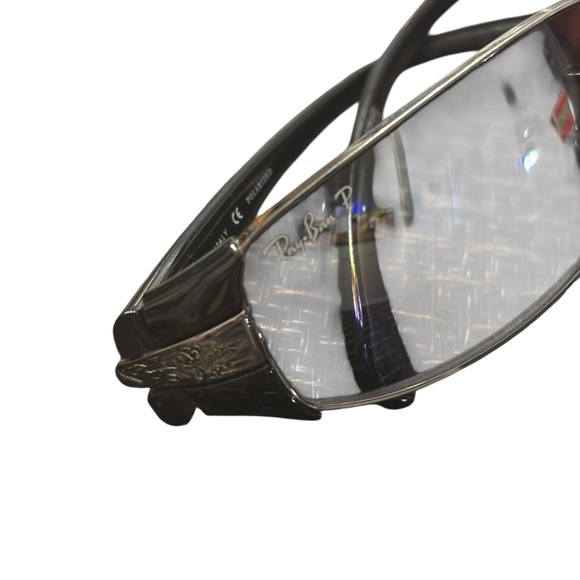 Ray Ban RB3261 Sunglasses Ray Ban Polished Black Matte Frame Grey Polarized Lens main image 13